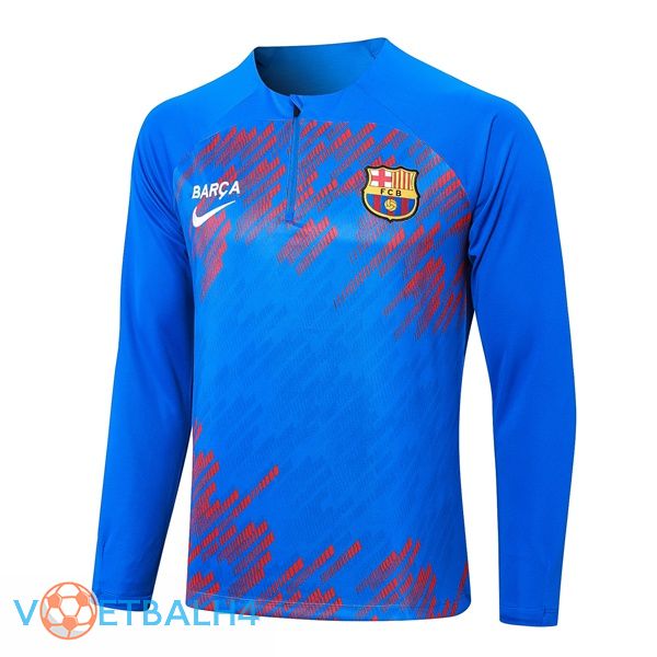 FC Barcelona Training Sweatshirt blauw 2024/2025