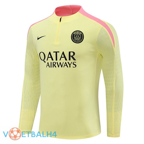 Paris PSG Training Sweatshirt geel 2024/2025