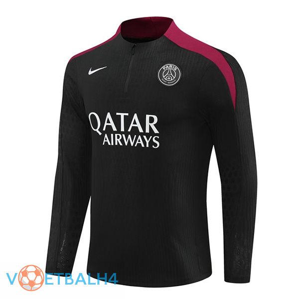 Paris PSG Training Sweatshirt zwart 2024/2025