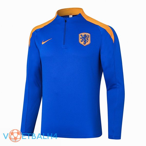 Nederland Training Sweatshirt blauw 2024/2025