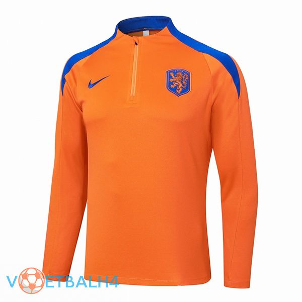 Nederland Training Sweatshirt oranje 2024/2025