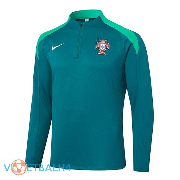 Portugal Training Sweatshirt groente 2024/2025