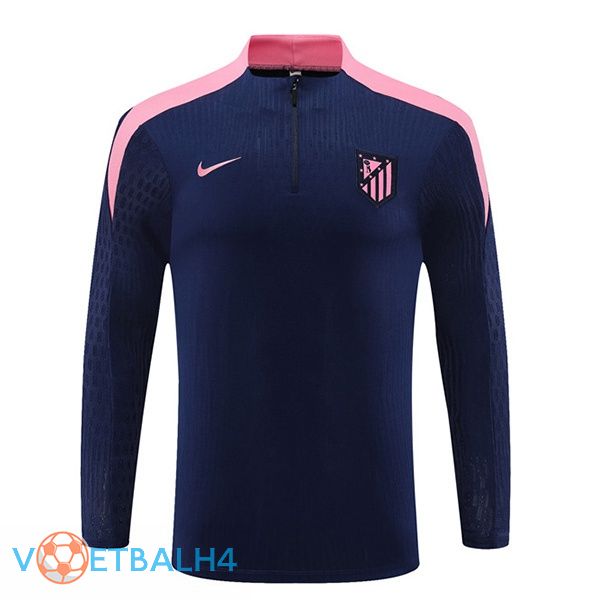 Atletico Madrid Training Sweatshirt blauw koninklijk 2024/2025