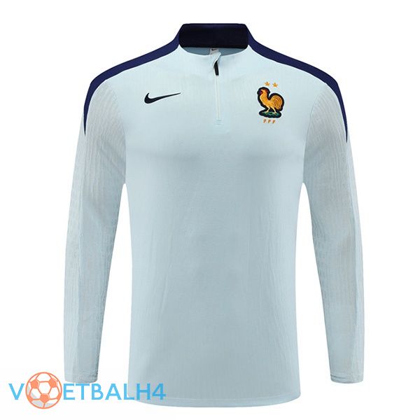 Frankrijk Training Sweatshirt blauw 2024/2025