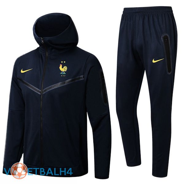 Frankrijk trainingspak - Windbreaker blauw koninklijk 2024/2025