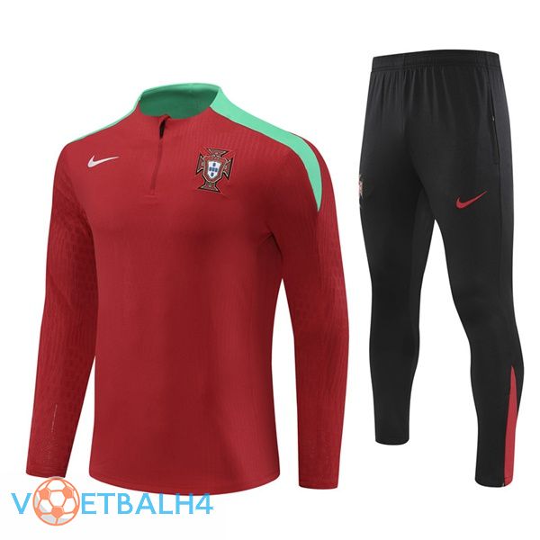 Portugal kit trainingspak rood 2024/2025