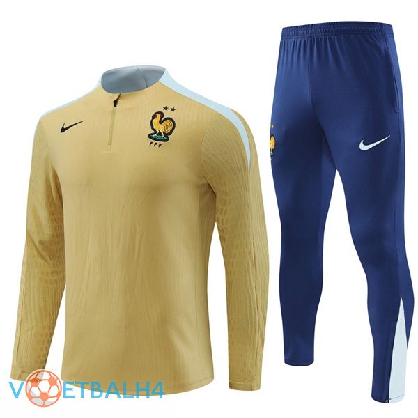 Frankrijk kit trainingspak geel 2024/2025