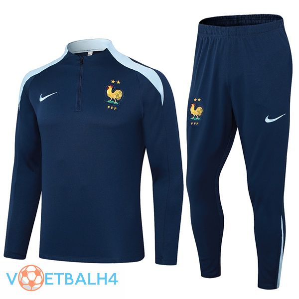 Frankrijk kit trainingspak blauw koninklijk 2024/2025