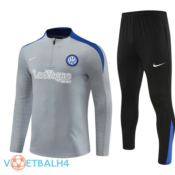 Inter Milan kit trainingspak grijs 2024/2025