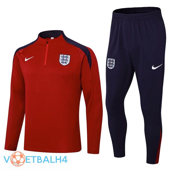 Engeland kit trainingspak rood 2024/2025