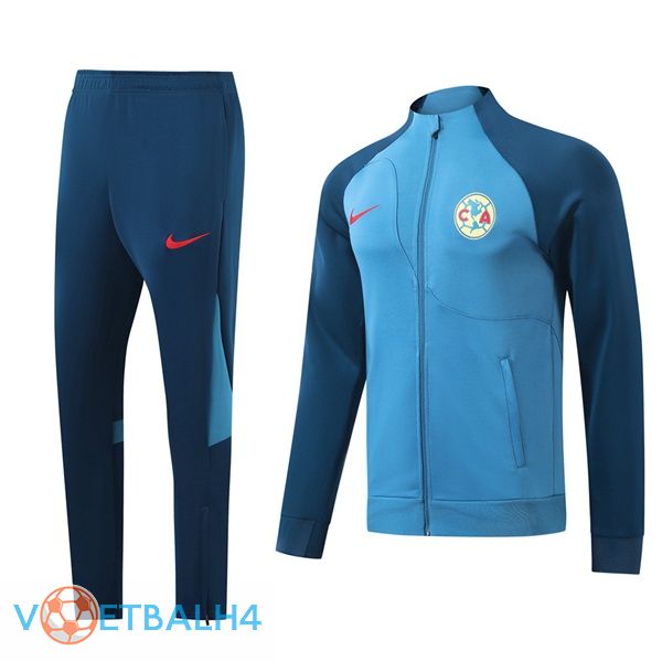 Club America kit Trainingsjaspak blauw 2024/2025