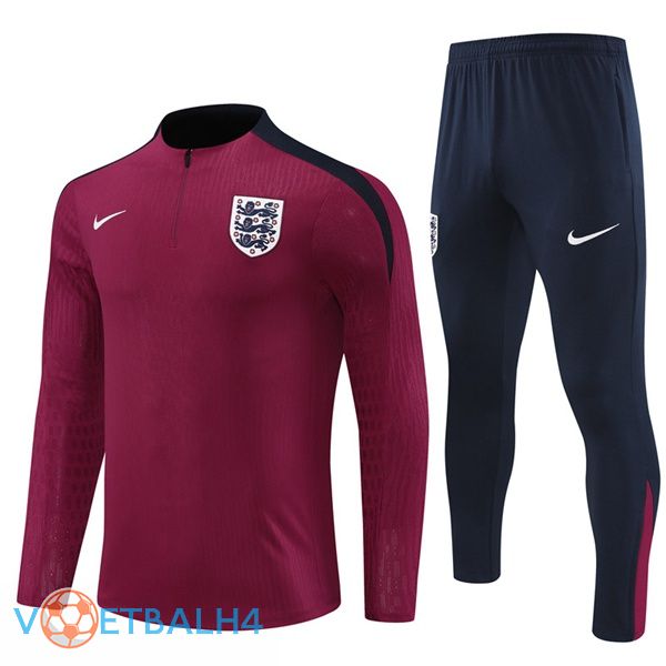 Engeland kit trainingspak rood 2024/2025