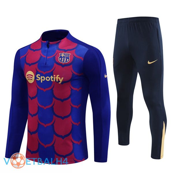 FC Barcelona kit trainingspak blauw rood 2024/2025