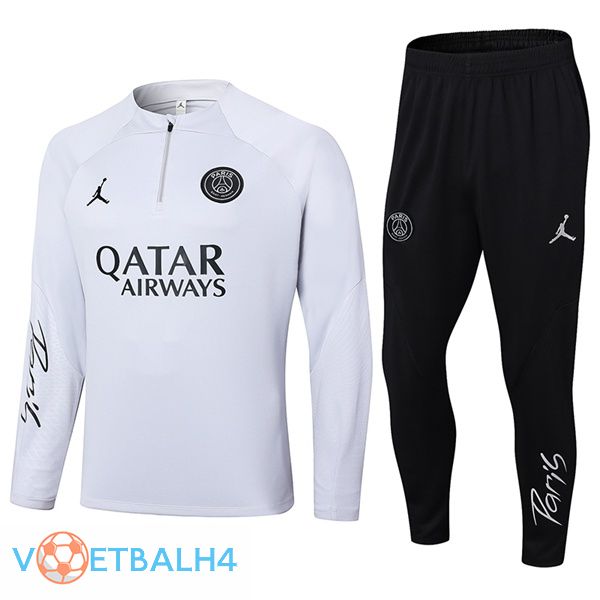 JORDAN Paris PSG kit trainingspak wit 2024/2025