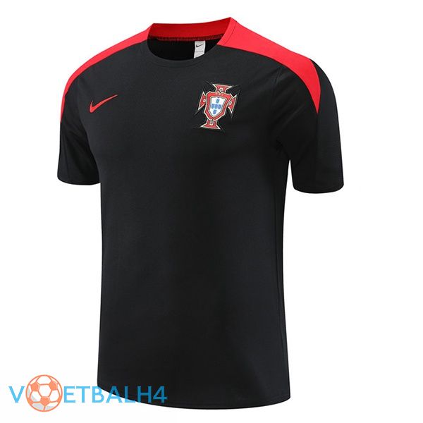 Portugal Training T Shirt zwart 2024/2025