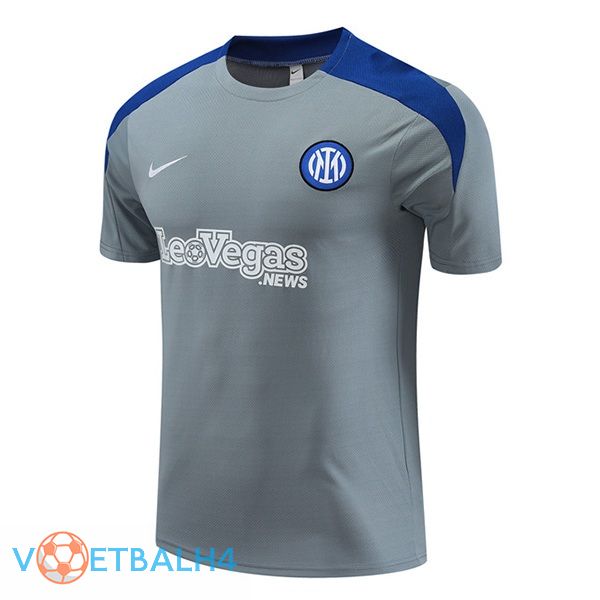 Inter Milan Training T Shirt grijs 2024/2025