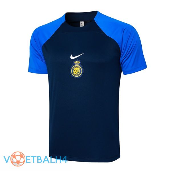 Al-Nassr FC Training T Shirt blauw koninklijk 2024/2025