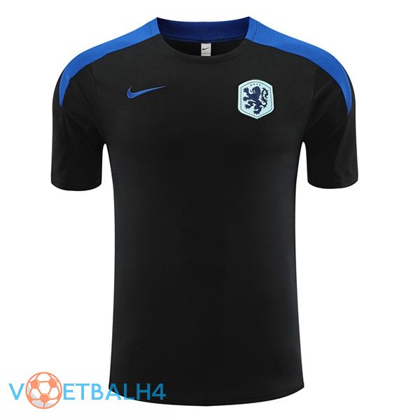 Nederland Training T Shirt zwart 2024/2025