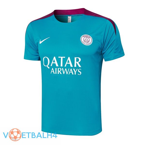 Paris PSG Training T Shirt groente 2024/2025