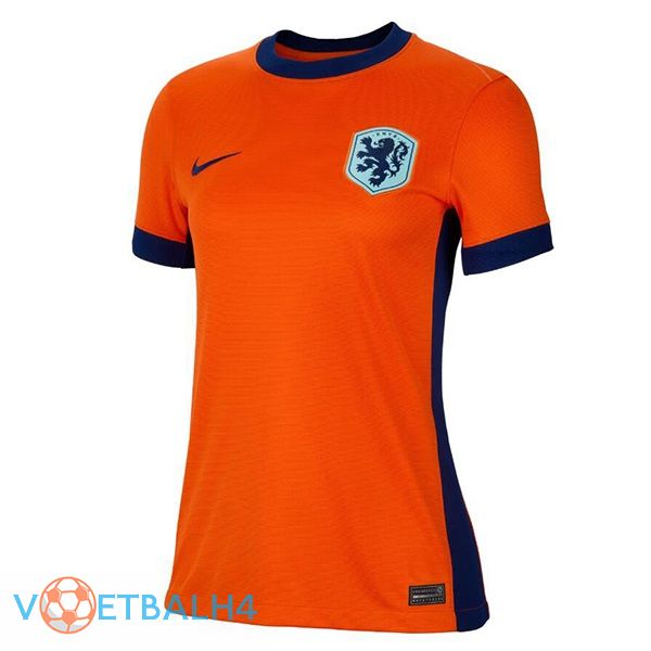 Nederland Dames thuis voetbal jersey oranje 2024/2025