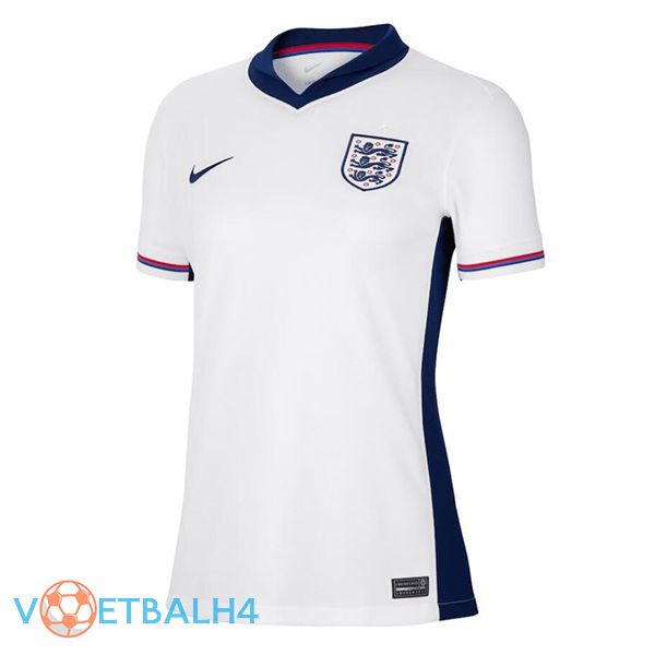 Engeland Dames thuis voetbal jersey wit 2024/2025