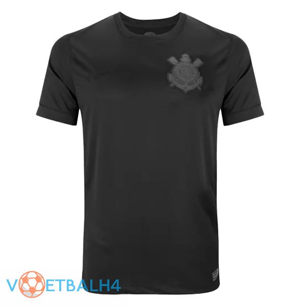 Corinthians uit voetbal jersey zwart 2024/2025