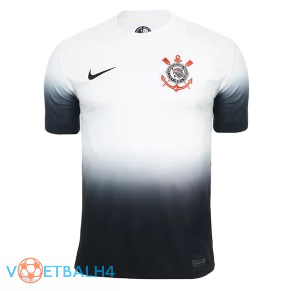 Corinthians thuis voetbal jersey wit 2024/2025