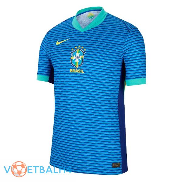 Brazilië uit voetbal jersey blauw 2024/2025