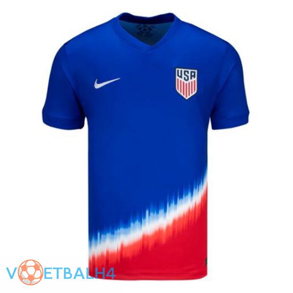 USA uit voetbal jersey blauw 2024/2025