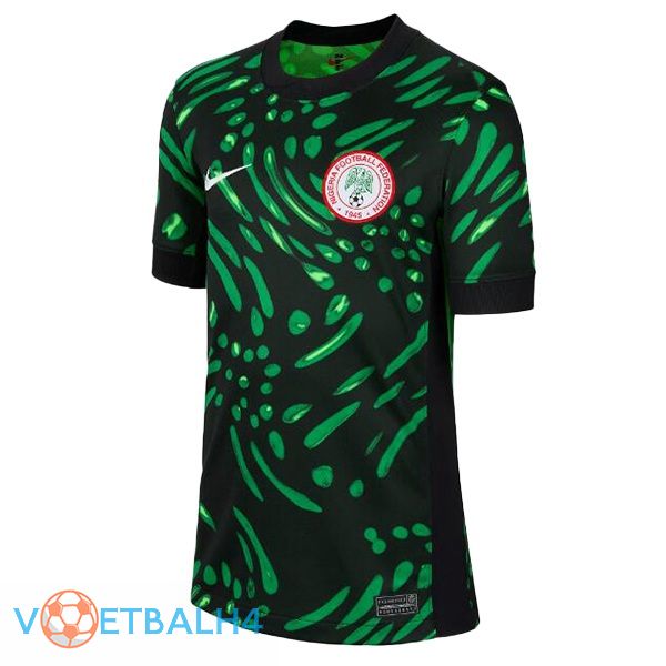 Nigeria uit voetbal jersey groente 2024/2025