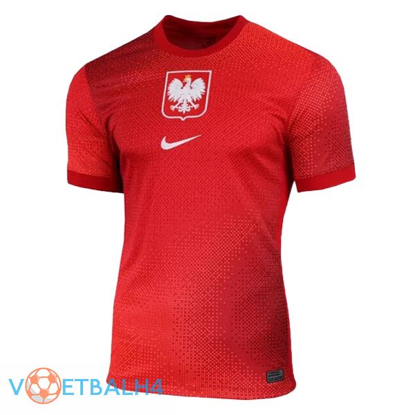 Poland uit voetbal jersey rood 2024/2025