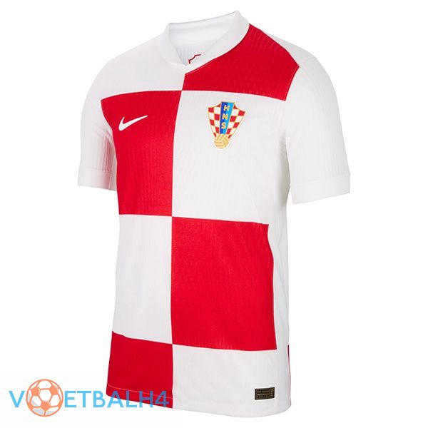 Kroatië thuis voetbal jersey wit 2024/2025