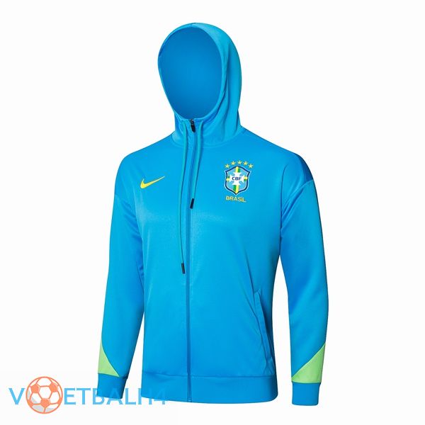 Brazilië Windbreaker blauw 2024/2025