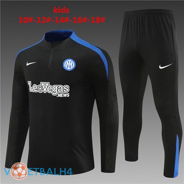 Inter Milan kinderen kit trainingspakzwart 2024/2025