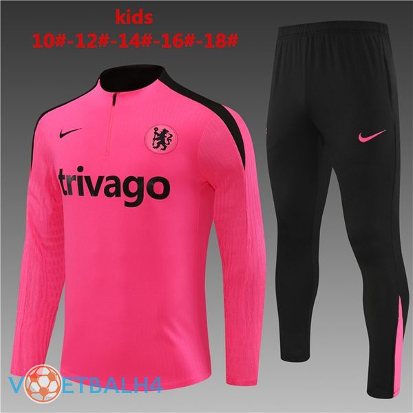 FC Chelsea kinderen kit trainingspak roze 2024/2025