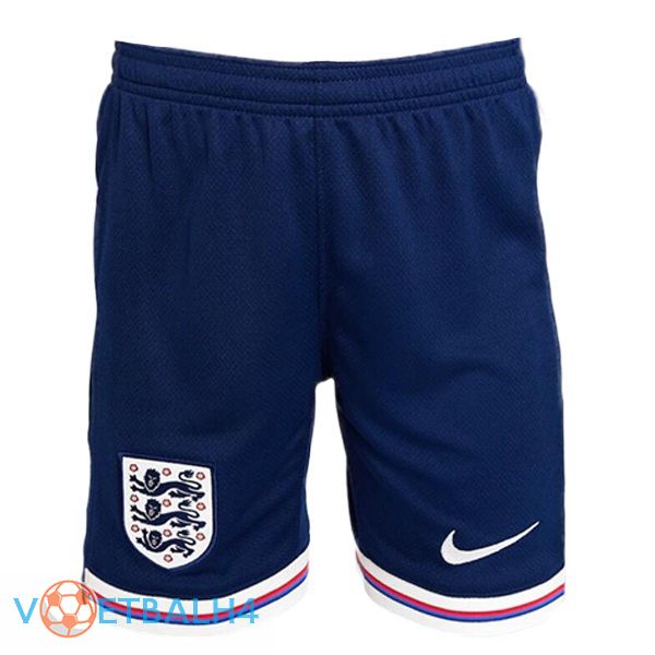 Engeland thuis voetbal korte broek koninklijk blauw 2024/2025