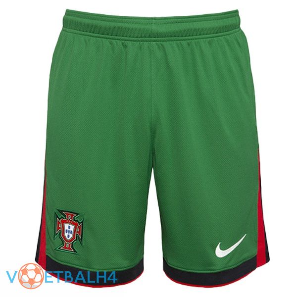 Portugal thuis voetbal korte broek groente 2024/2025