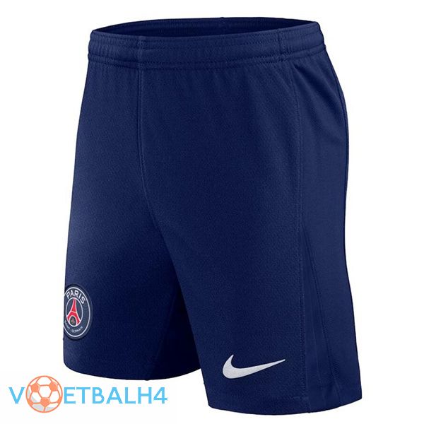 Paris PSG thuis voetbal korte broek blauw koninklijk 2024/2025