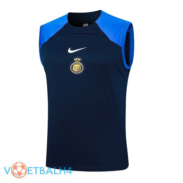 Al-Nassr FC voetbal vest blauw koninklijk 2024/2025