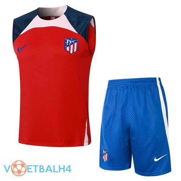 Atletico Madrid voetbal Vest + korte broek rood 2024/2025