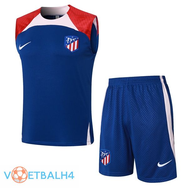 Atletico Madrid voetbal Vest + korte broek blauw 2024/2025