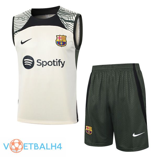 FC Barcelona voetbal Vest + korte broek geel 2024/2025