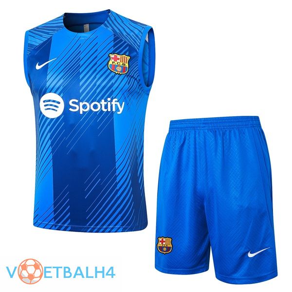 FC Barcelona voetbal Vest + korte broek blauw 2024/2025