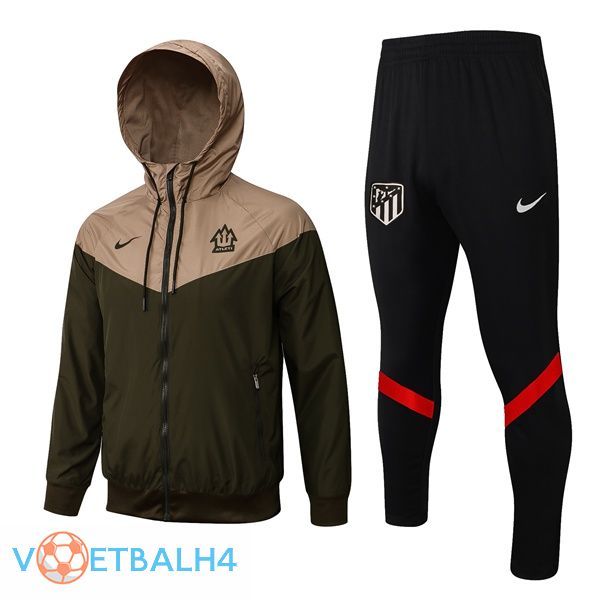 Atletico Madrid trainingspak Windbreaker Dark groente 2021-2022