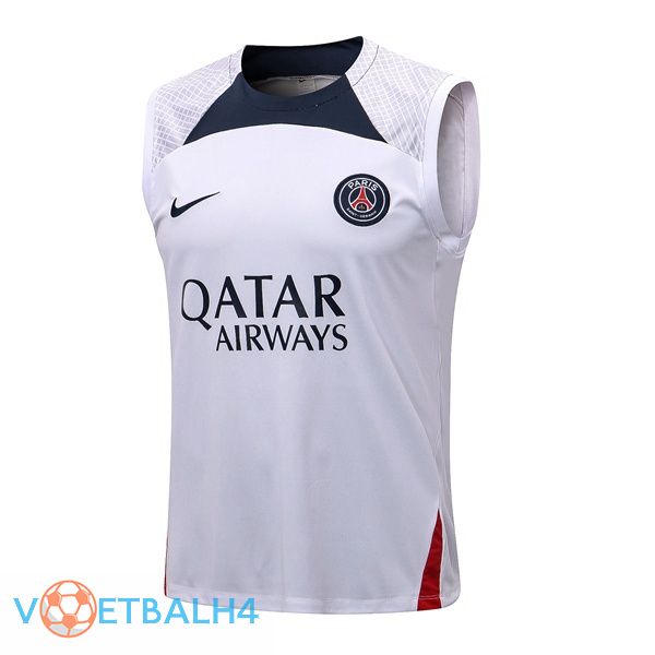 Paris PSG wit voetbal Vest 2022-2023