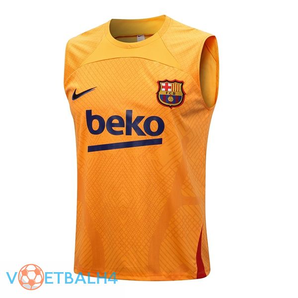 FC Barcelona voetbal Vest oranje 2022-2023