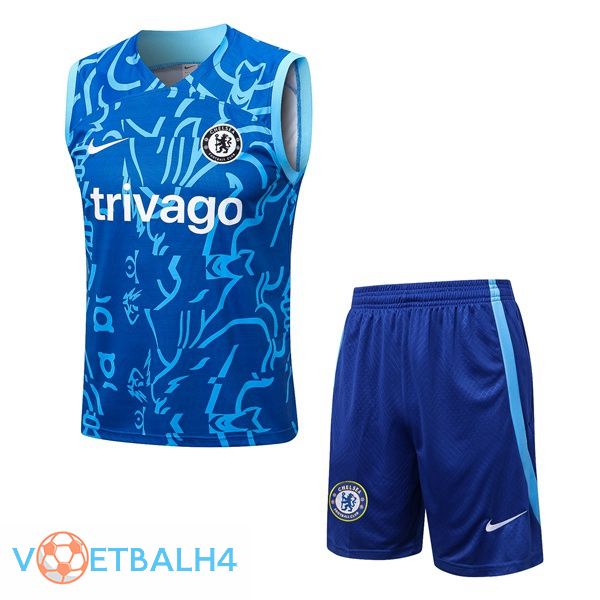 FC Chelsea voetbal Vest + korte broek blauw 2022-2023