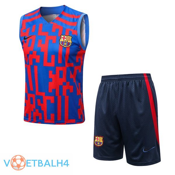 FC Barcelona voetbal Vest + korte broek blauw rood 2022-2023