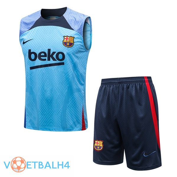 FC Barcelona voetbal Vest + korte broek blauw 2022-2023