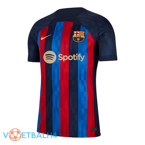 FC Barcelona thuis jerseys Leak Version rood blauw 2022-2023